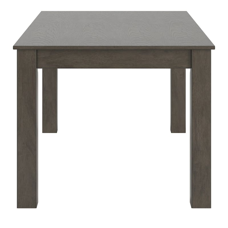 Harstad 60" Wood Finish Parson Dining Set by iNSPIRE Q Modern