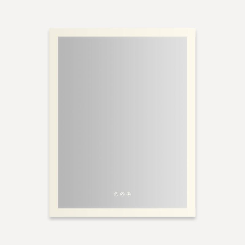 Robern AR2430D4FP1RP AiO Reserve 23-1/4" x 30" Lighted Frameless - Mirror - Mirrored Finish