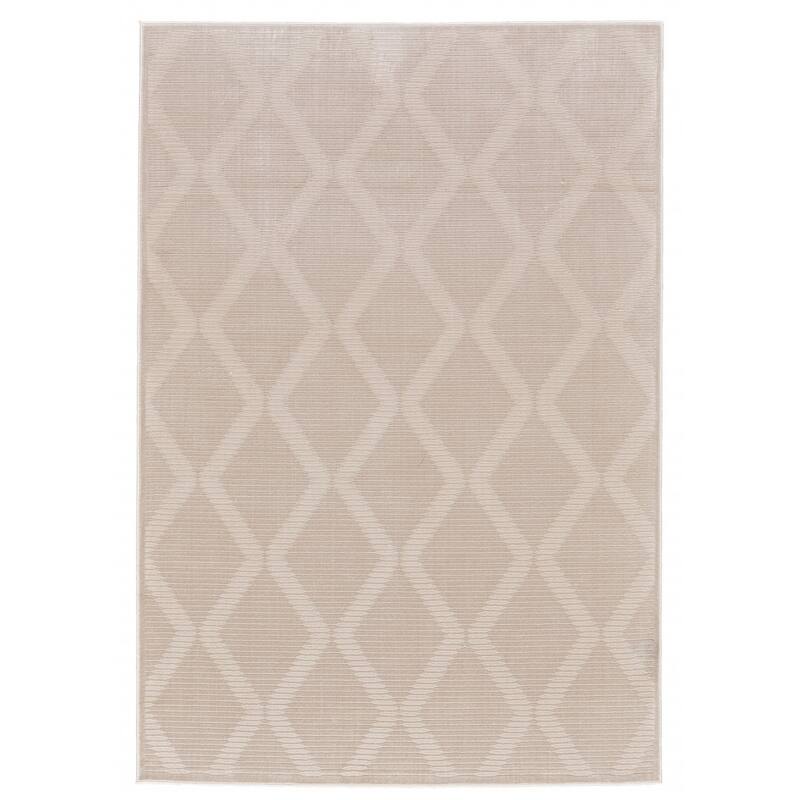 Tigo Geometric Stain Resistant Area Rug By HomeRoots - 2' x 3'