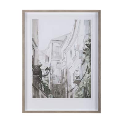 The Old Lodge Lane II Framed Art Print