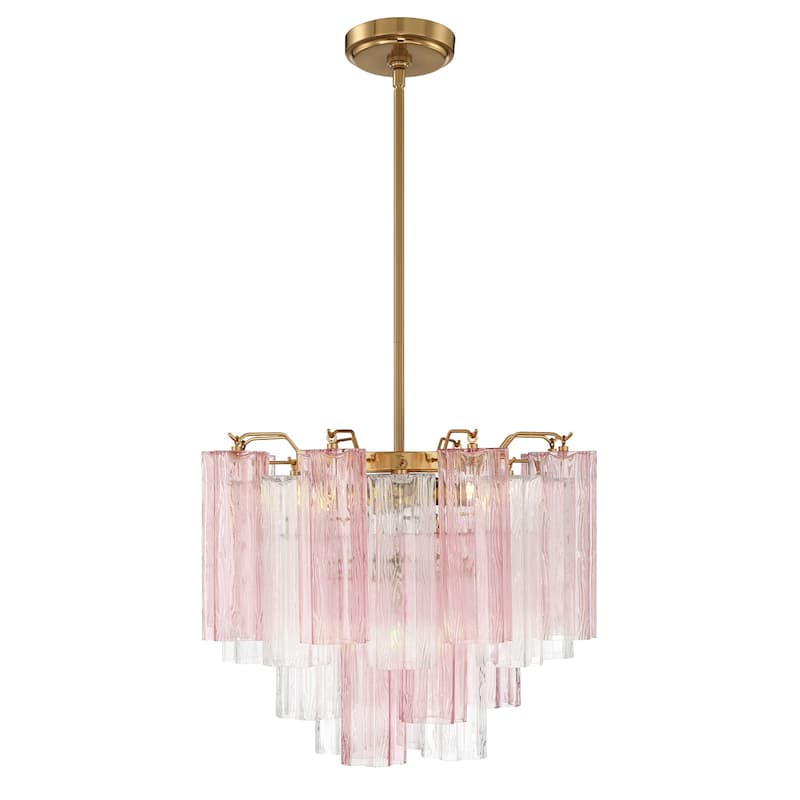 Crystorama Lighting Group ADD-300-SP Addis 4 Light 18" Wide Chandelier
