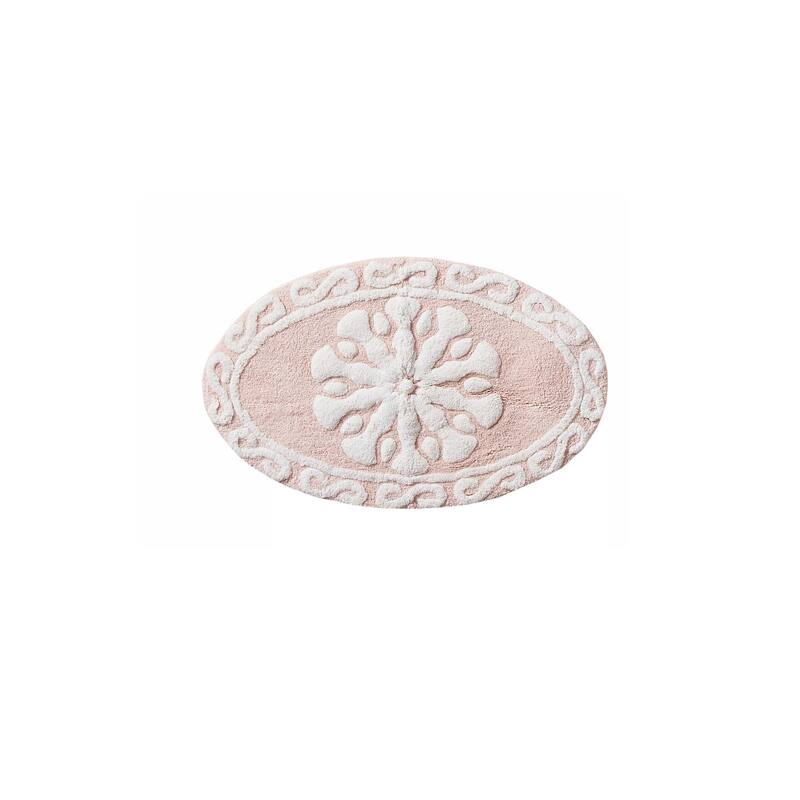 Madison Park Marrakesh Medallion Cotton Tufted Bath Rug