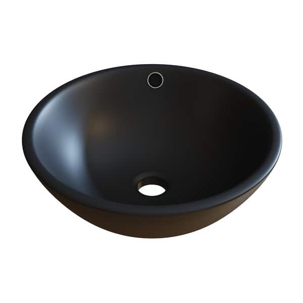Vega Bench Mount Ceramic Round Vessel Bathroom Sink Bed Bath & Beyond