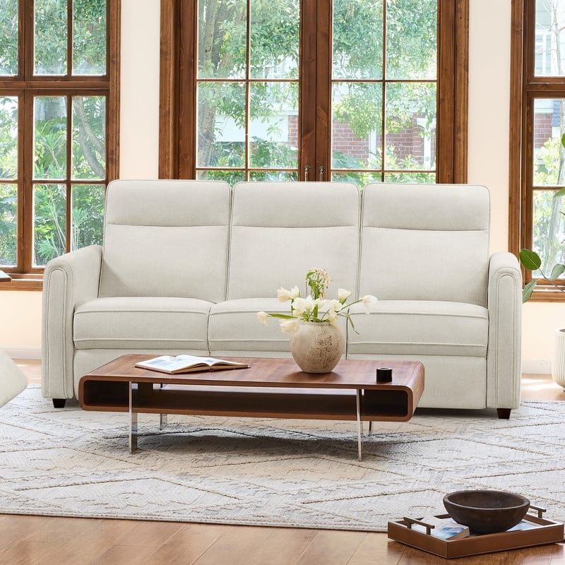 Spruce & Spring Katie Zero Wall Power Reclining Sofa Couch