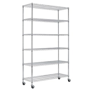 6 shelf storage rack