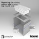 preview thumbnail 27 of 57, Karran QT-812 Top Mount 33 in. Large Single Bowl Quartz Kitchen Sink Kit