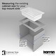 preview thumbnail 45 of 49, Karran Top Mount 33 in. Large Single Bowl Quartz Kitchen Sink