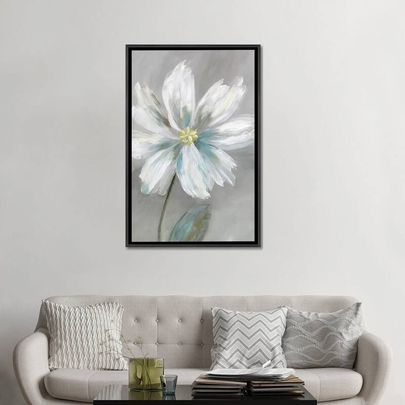 iCanvas "Simple Flower I" by Nan Framed