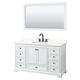 Option White / Giotto Quartz Top / Matte Black Hardware
