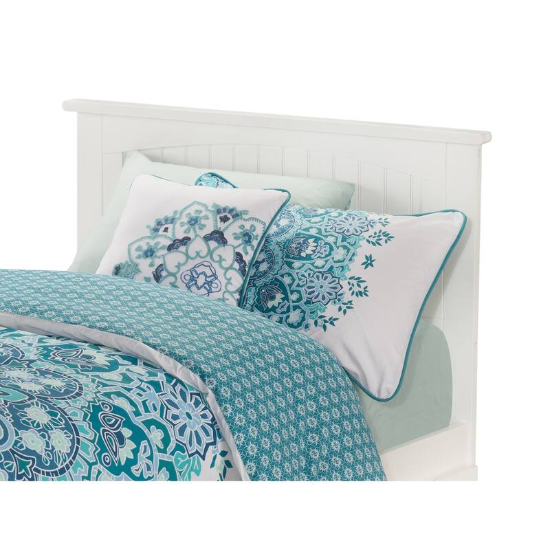 Platform Bed - Storage Bed with Flat Panel Footboard & USB Charger