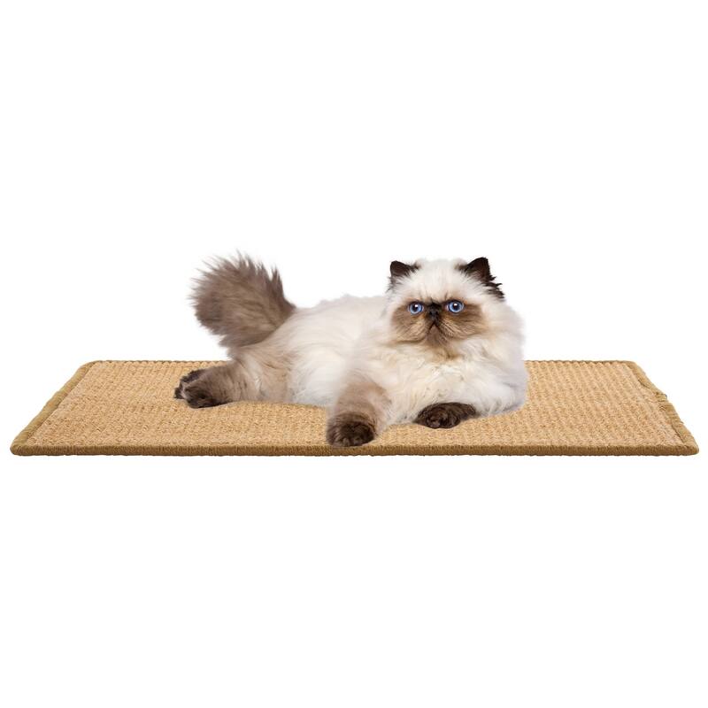 SAFAVIEH Home Sisal Small Boucle Weave Cat Scratch Mat