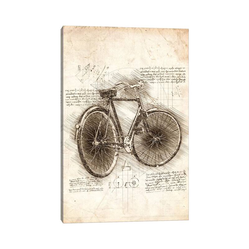 iCanvas "Old Bicycle" by Cornel Vlad Canvas Print