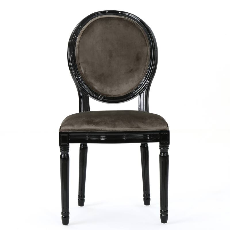 Phinnaeus Contemporary Velvet Dining Chairs (Set of 2) by Christopher Knight Home