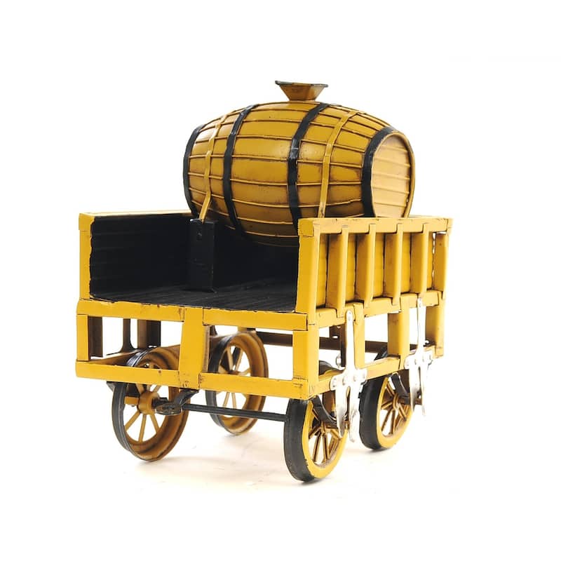 c1829 Yellow Rocket Steam Engine Model Sculpture