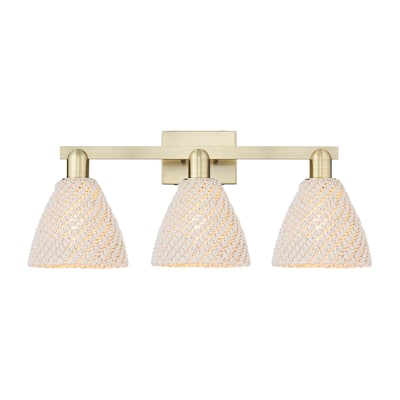 Innovations Lighting 716-3W-11-26 Natural Ballston Dome Vanity Natural