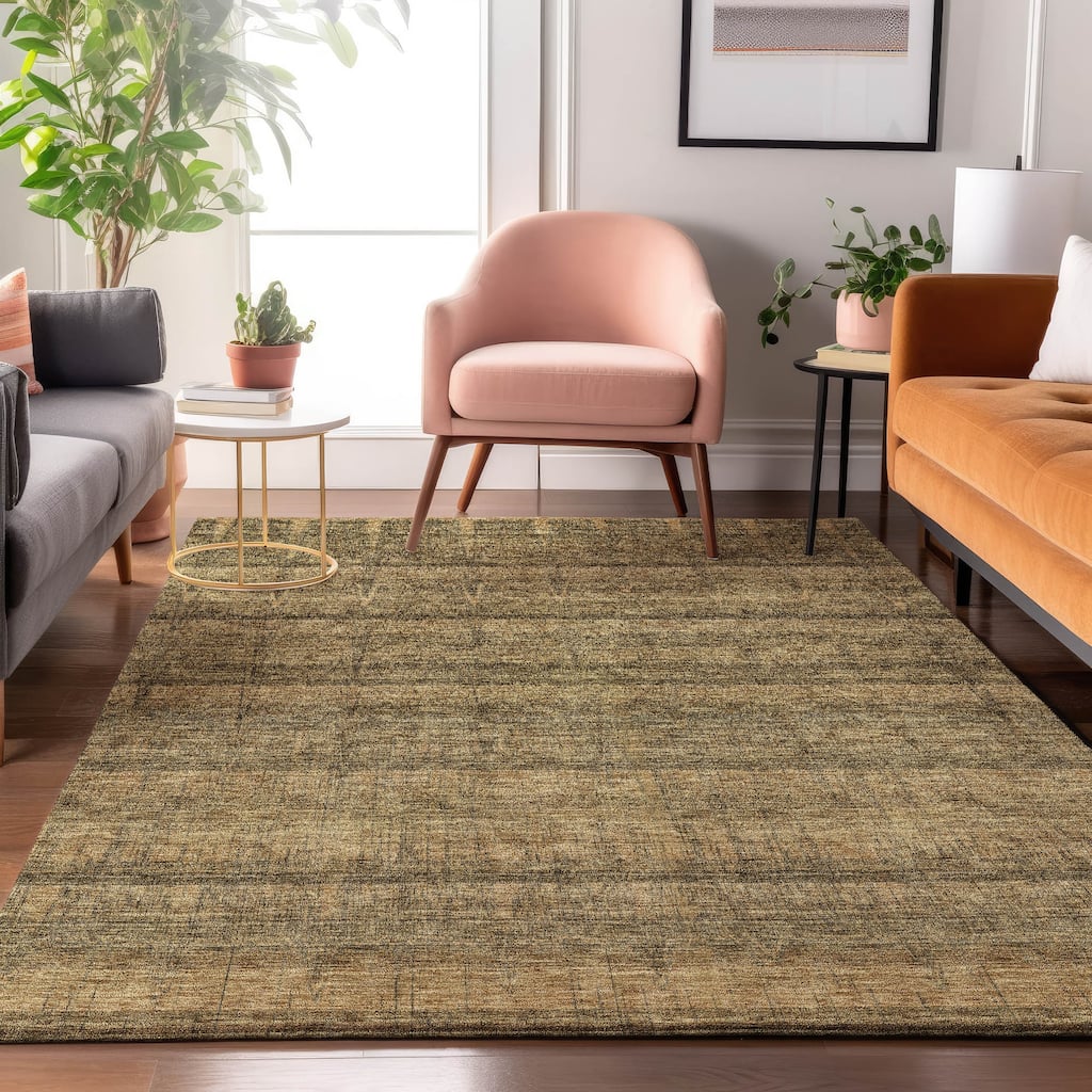 Premium Washable Super Soft Contemporary Melt Mayfield Rug