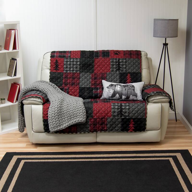 Donna Sharp Red Forest Polyester Furniture Covers