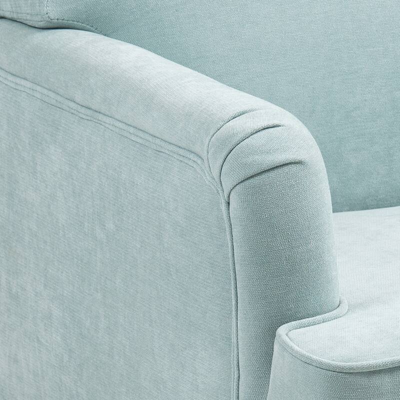 Comfortable Upholstered Armchair with Sturdy Wooden Frame for Various Rooms