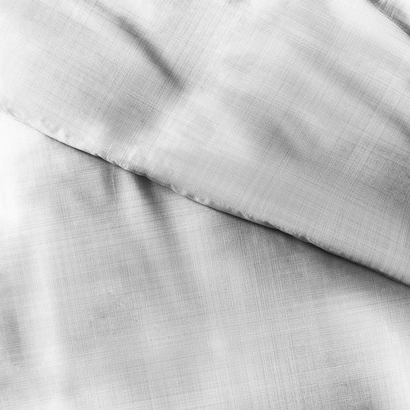 Becky Cameron Oversized Thatch 3-piece Patterned Duvet Cover Set - Grey - Queen