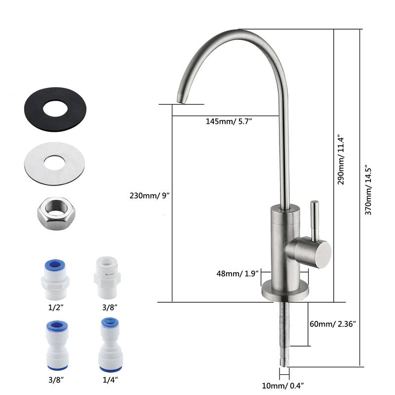 Lead-free Single-Handle Kitchen Faucet