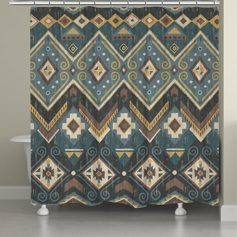 Laural Home Albuquerque 71" x 72" Shower Curtain - 71" x 72"