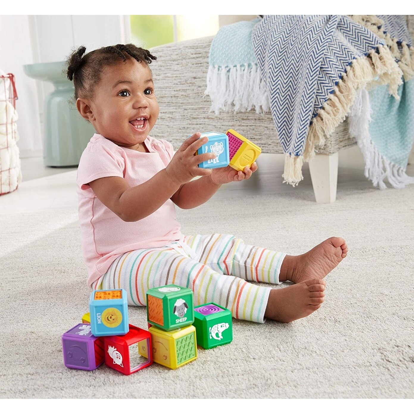 fisher price blocks laugh and learn