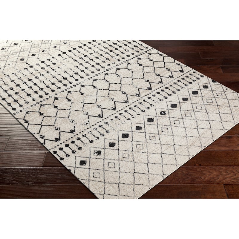 Livabliss Quince Bohemian Machine Washable Area Rug