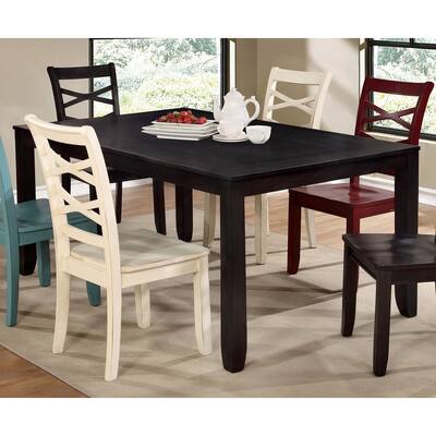 Furniture of America Crane Simple Transitional Espresso 66-inch Dining Table