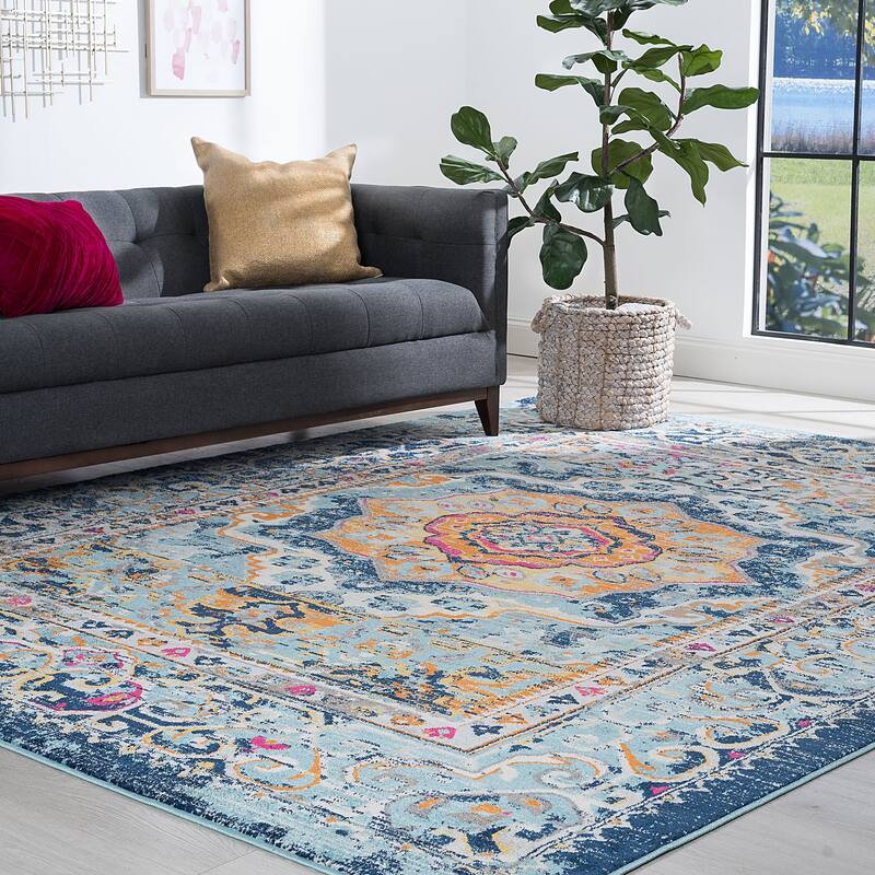 Jade Global Medallion Indoor Area Rug