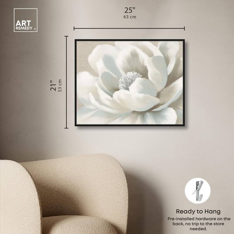 Silken Sepal II Canvas by Art Remedy