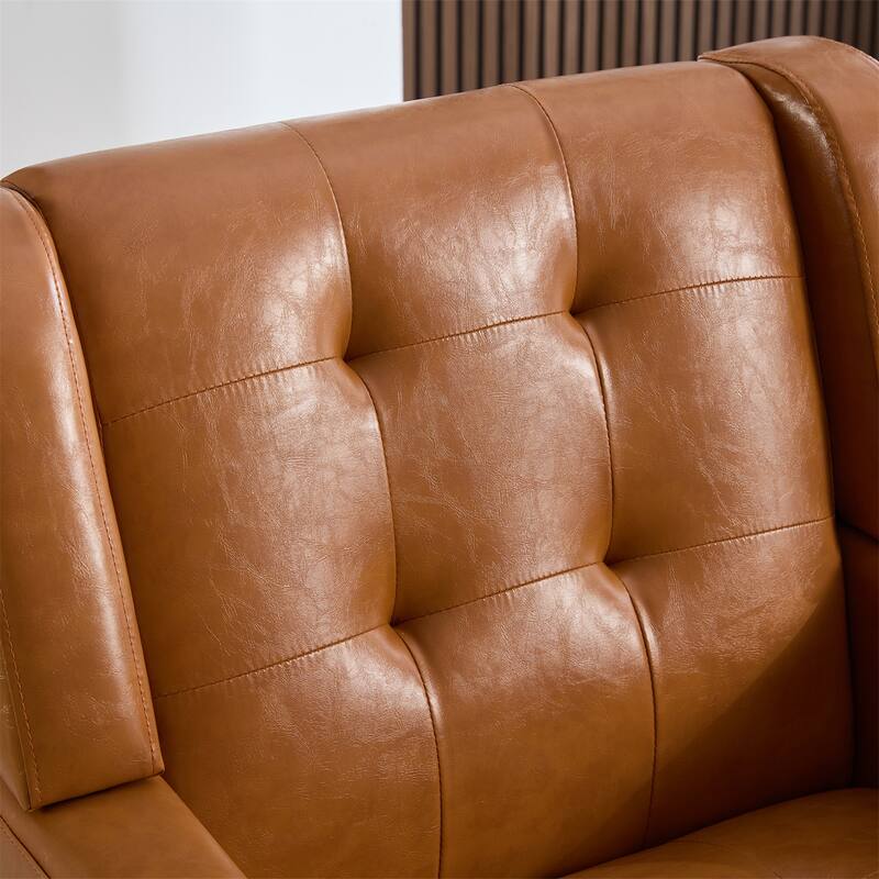 Modern Ergonomics Accent Chair with Black Legs