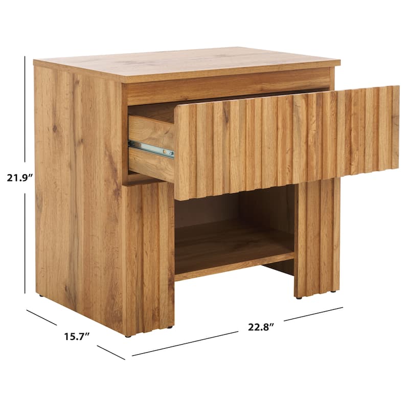SAFAVIEH Conall 1 Drawer Nightstand