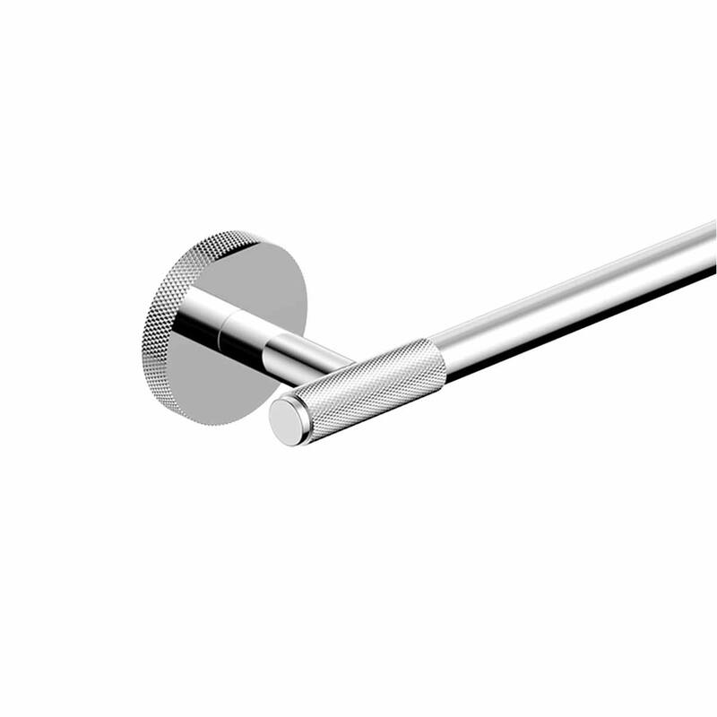 WS Bath Collections Klass WSBC 256810 Klass 18" Towel Bar - Polished Chrome