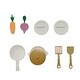 preview thumbnail 7 of 40, Teamson Kids Little Chef Lake Tahoe Wooden Play Kitchen - Washer & Mini Garden