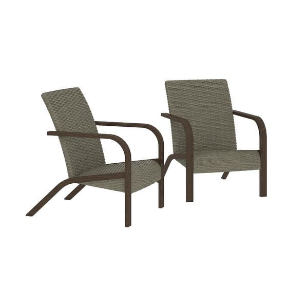 slide 9 of 11, COSCO Outdoor Furniture Villa Park SmartDry Patio Lounge Chairs (2-Pack) Grey