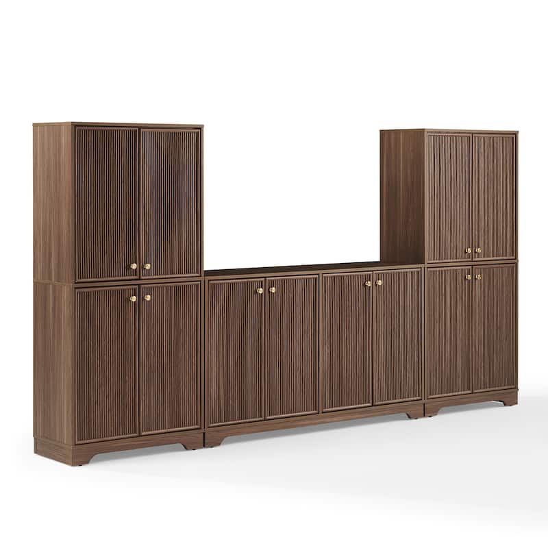 Crosley Naomi 3-Piece Entertainment Center