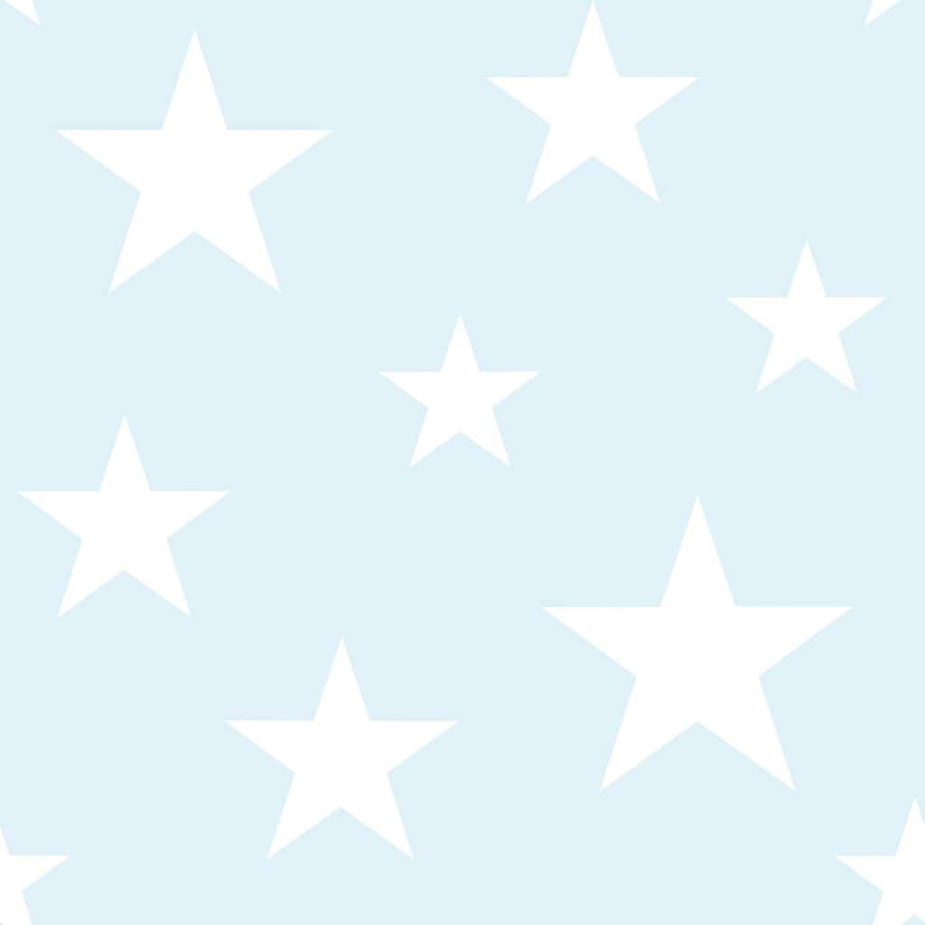 Chesapeake Amira Sky Blue Stars Wallpaper - 20.9 x 396 x 0.025