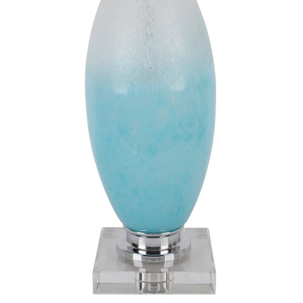 elise glass table lamp