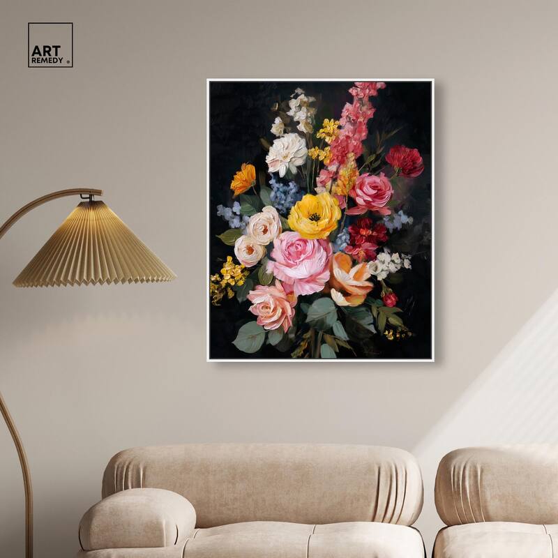 Garden Richness II Canvas by Art Remedy