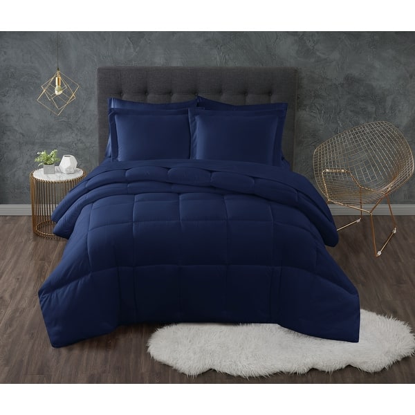 Truly Calm Antimicrobial 3 Piece Down Alternative Comforter Set Overstock 31730616