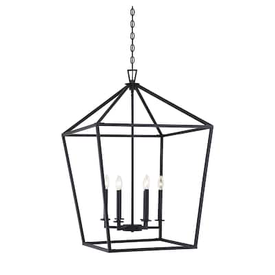 Savoy House 3-422-6 Townsend 6 Light 24" Wide Taper Candle Pendant