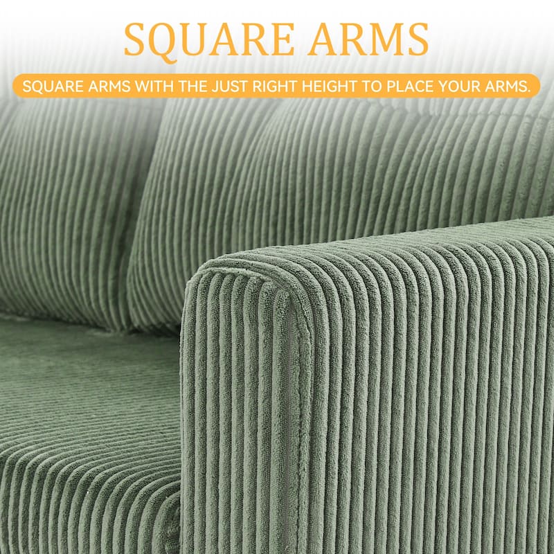 Modern Pull Out Sectional Sofa Bed Couch with Storage Chaise for Living Room