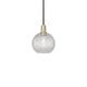 Option Black Antique Brass / Clear Basketweave
