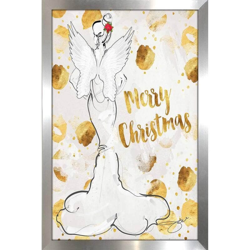 "Angel, Merry Christmas" by Jodi Print on Acrylic