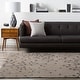 preview thumbnail 39 of 196, Sakura Handmade Transitional Floral Wool Area Rug 6' Round - Grey - Runner/Round