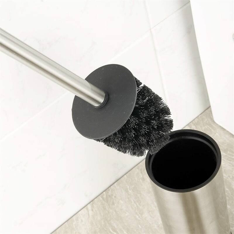 Toilet Bowl Brush - 17.09"L x 3.15"W x 3.15"H