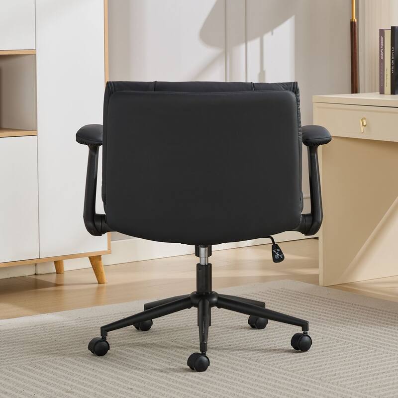 Criss Cross Office Chair with Flip-Up Arms
