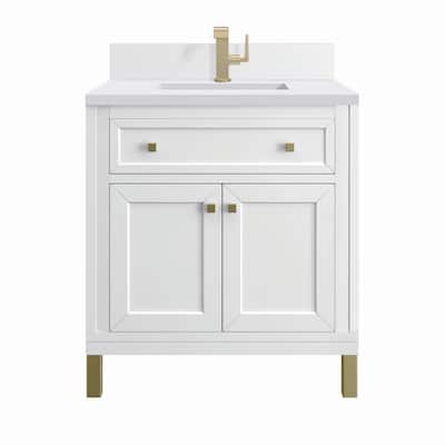 James Martin Vanities 305-V30-1WZ Chicago 30" Single Basin Wood Vanity