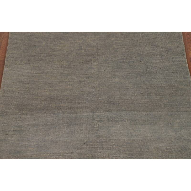 Modern / Contemporary Gabbeh Oriental Foyer Rug Handmade Wool Carpet - 3'4"x 4'11"