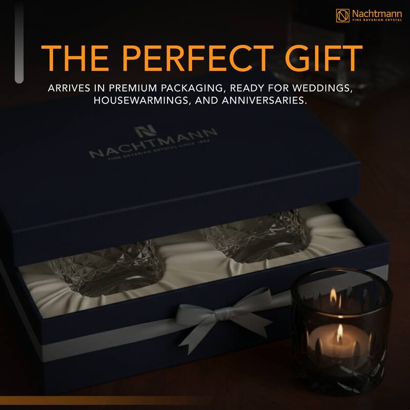 Nachtmann Noblesse Votive Tea Light Holder - 2.8" x 2.6"